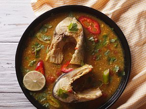 Jemná rybí polévka