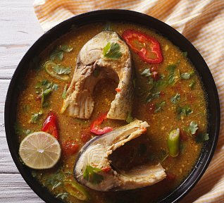 Jemná rybí polévka