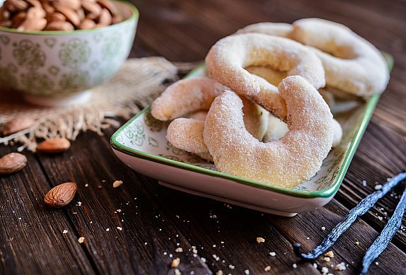 Jak vytvarovat vanilkové rohlíčky