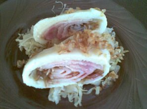 Bramborovo-slaninové knedlíky