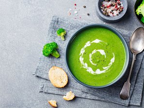 Jednoduchá brokolicová polévka