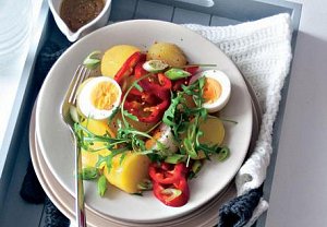 Bramborový salát s vejci