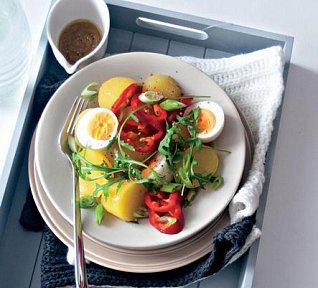 Bramborový salát s vejci