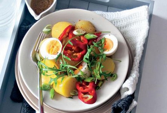 Bramborový salát s vejci photo-0