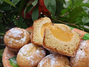 Broskvové (meruňkové) muffiny Broskvové (meruňkové) muffiny