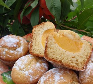 Broskvové (meruňkové) muffiny