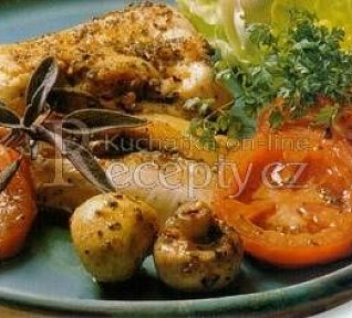 Marinovaná kuřecí prsíčka na grilu