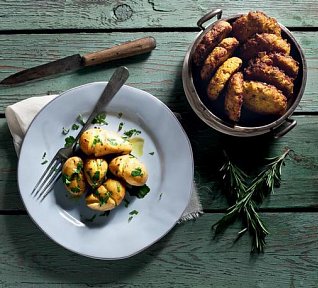 Karbanátky z pohanky, červené čočky a mrkve