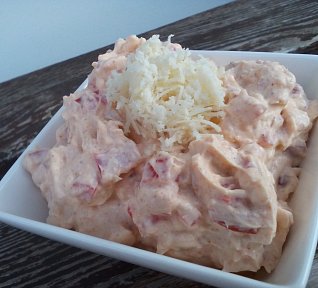 Křenová pomazánka à la budapešťská