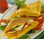 Opečené toasty s mozzarellou