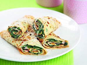 Palačinky se špenátem
