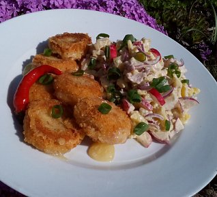 Bramborovo-ředkvičkový salát