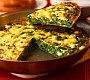 Špenátová omeleta