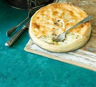 Páj plněný pórkem