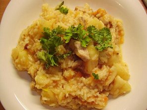 Mexické rizoto s ananasem