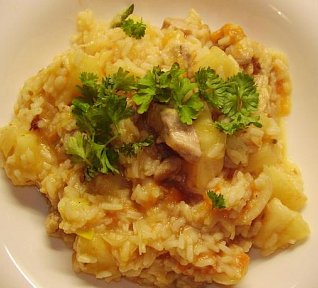 Mexické rizoto s ananasem