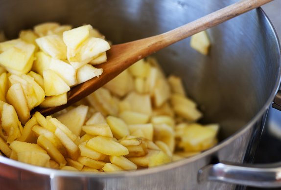 Litý perník s jablky