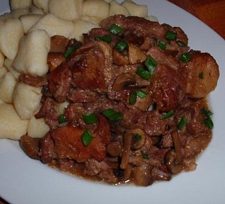 Česnekovo-zázvoroví vrabci se žampiony