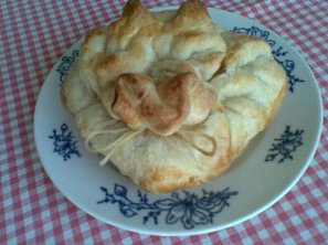 Povidlová skládaná jablka v ranečku