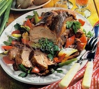 Vepřové na houbách