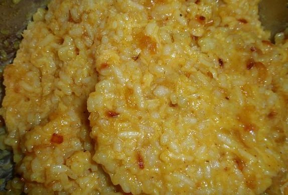 Kari placičky se sýrem a rýží