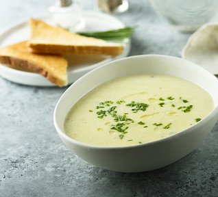 Topinamburová polévka s chilli