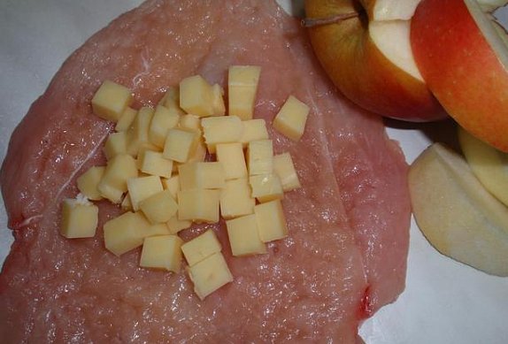 Sýrovo-jablečné měšce (kapsy)