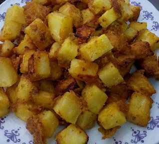 Celer smažený v kořeněné tempuře