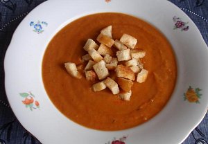 Krémová zeleninová polévka ala minestrone