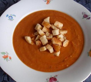 Krémová zeleninová polévka ala minestrone