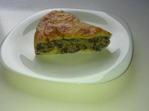 Španělský koláč se špenátem