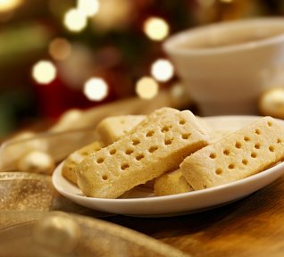 Shortbread máslové sušenky