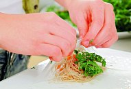 Rýžové závitky se zeleninou