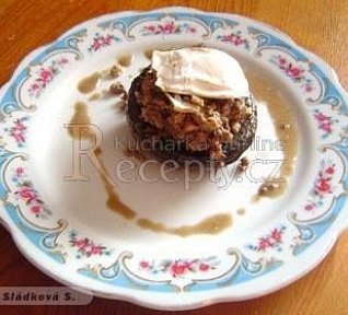 Žampiony plněné játry