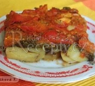 Zapékaná zelenina s houbami