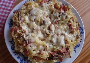 Houbařské těstoviny