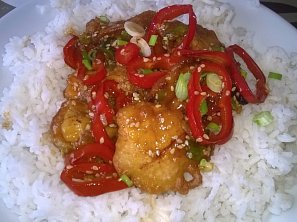 Sezamové kuře v těstíčku