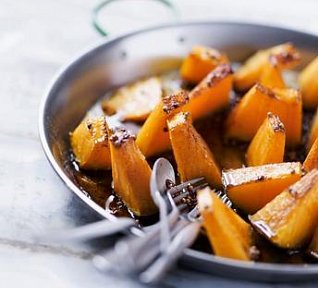 Pečená dýně s medem