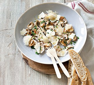 Italský hříbkový salát