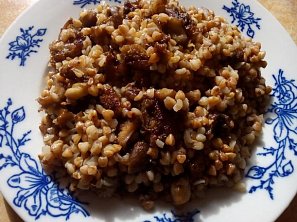 Hlíva s pohankou Hlíva s pohankou