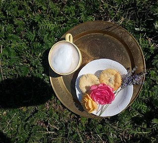 Levandulové cupcaky