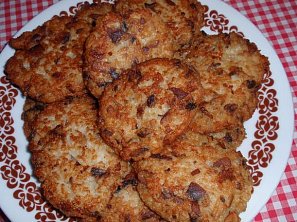 Houbové placičky s rýží