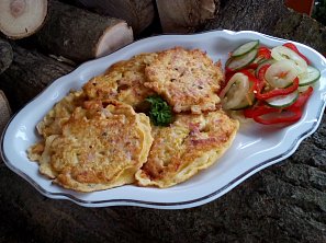 Kapustové drny z pánve