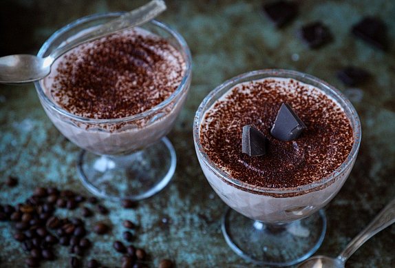 Tvarohovo-jogurtový dezert à la tiramisu