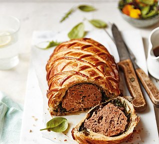 Hovězí sekaná Wellington