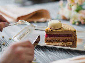 Čokoládové mini dacquoise