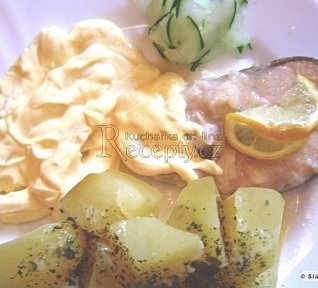 Losos s citronovou omáčkou