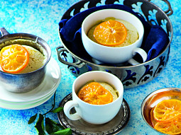 Mandarinkový pudink