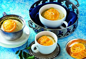 Mandarinkový pudink