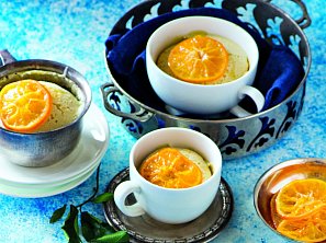 Mandarinkový pudink